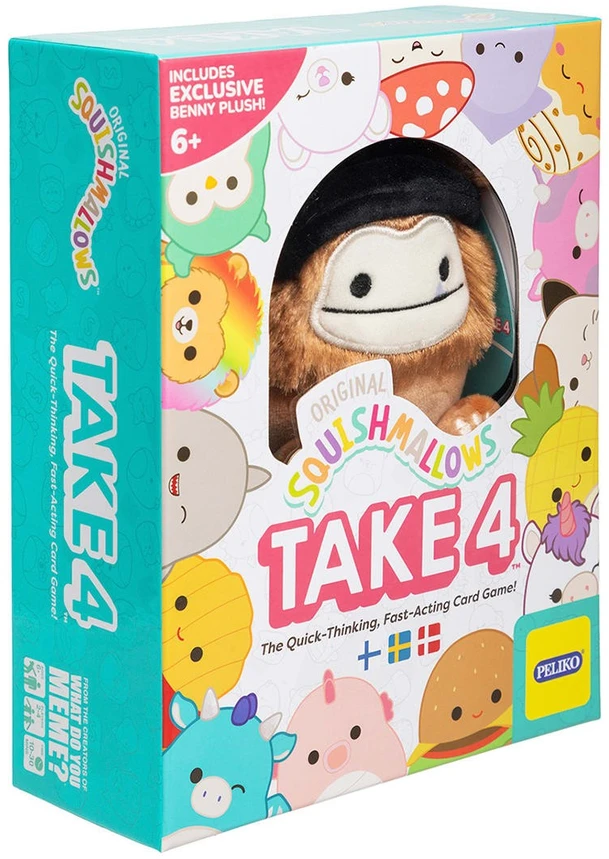 Peliko Squishmallows – Take 4 Game (40862731)