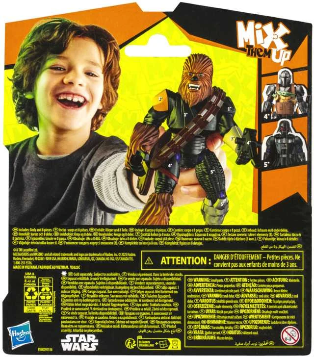 Star Wars Žvaigždžių karai - „MixMashers“ Chewbacca veiksmo figūrėlė (G0297)