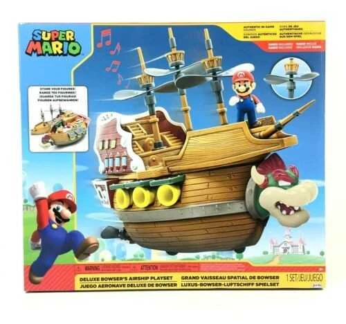 Jakks Pacific „Super Mario“ – 2,5 colio ištaigingas laivų žaidimų rinkinys (404294)