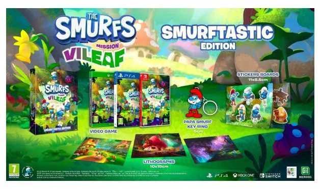 Microïds The Smurfs: Mission Vileaf – Smurftastic Edition PS5