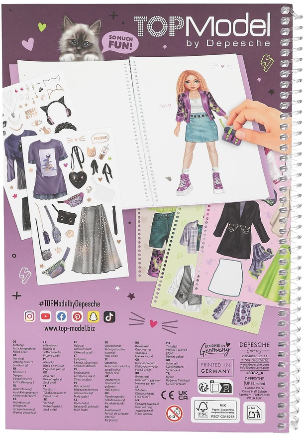 Top Model TOPModel - Dress Me Up Big - REBEL KITTY ( 0413387 )