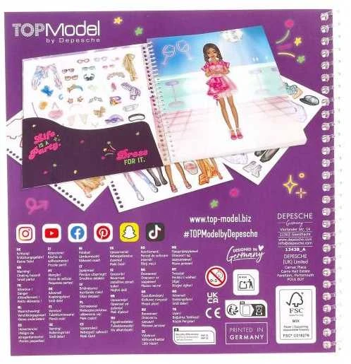 „Top Model TOPModel“ – aprengk mane lipdukų knygelės vakarėliu (0413438)