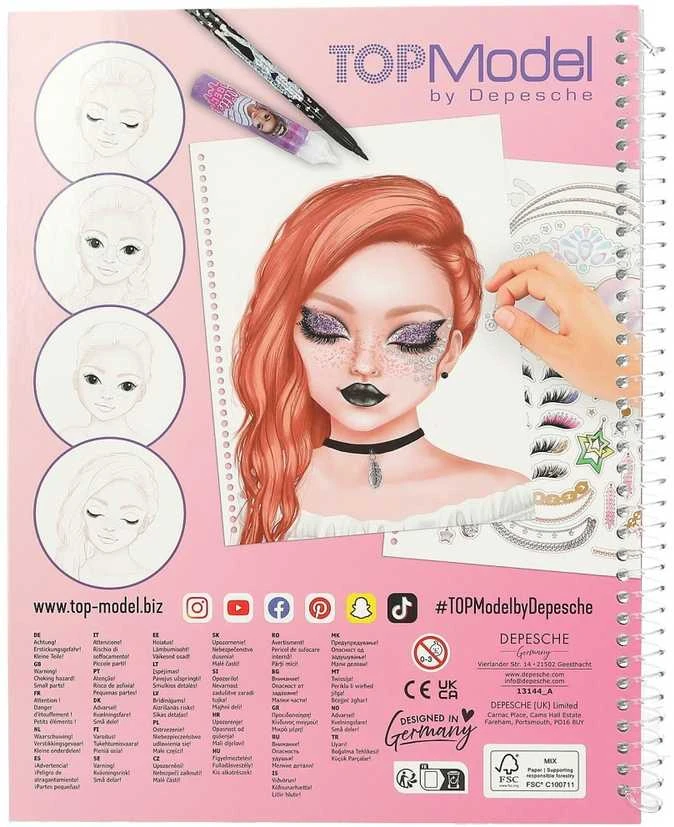 Plus Z Top Model TOPModel – Makiažo spalvinimo knygelė ( 0413144 )