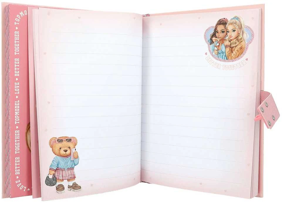 Top Model Topmodelis – TOPModel dienoraštis su kodu ir garsu TEAM TEDDY – (413229)