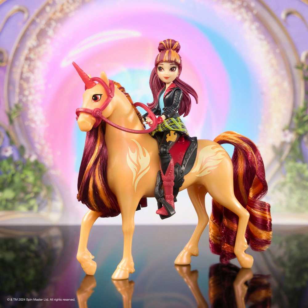 Unicorn Academy Lėlė Valentina ir vienaragis Cinder
