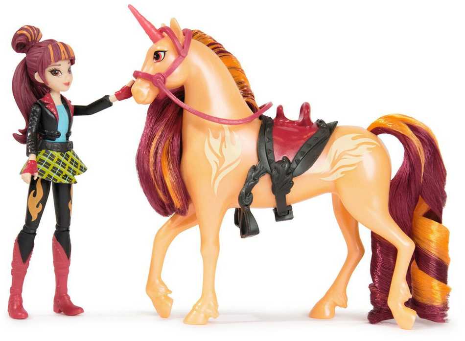 Unicorn Academy Lėlė Valentina ir vienaragis Cinder