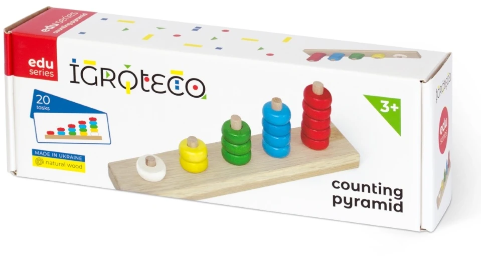 Dėlionė Igroteco skaičiavimo piramidė