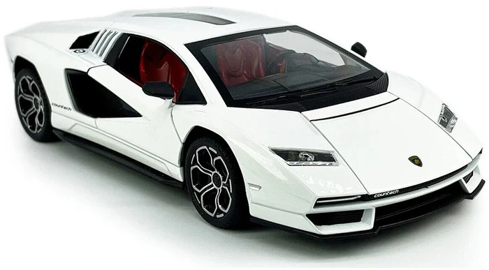 KiNSMART automobilis, Lamborghini Countach LPI 800-4, baltas