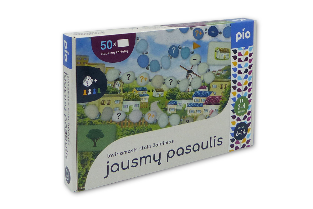 PIO Lavinamasis stalo žaidimas JAUSMŲ PASAULIS, 6+