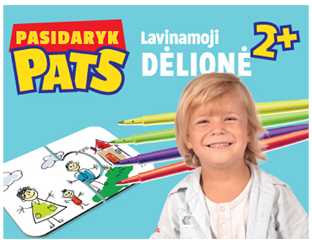 PIO Lavinamoji dėlionė Pasidaryk pats, 2+