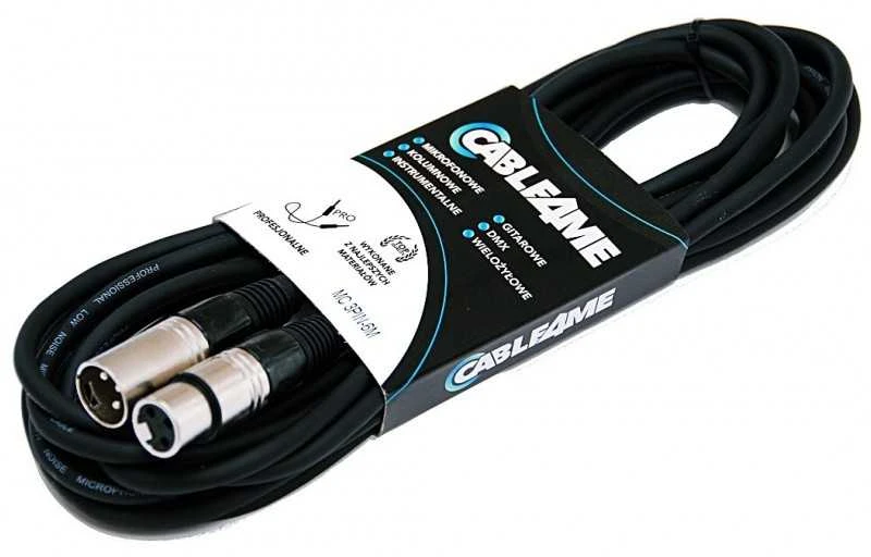 Mozos CABLE4ME signalo mikrofono kabelis XLR/XLR 6m
