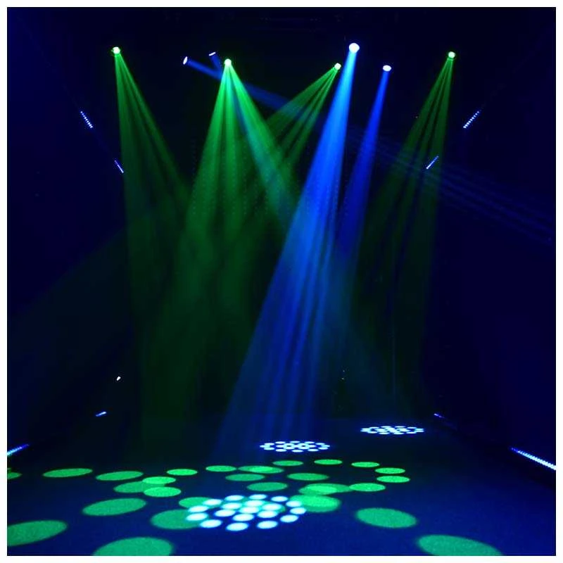 Carruzzo CHROMATEQ CLUB 512 DMX valdiklio sąsaja + nuotolinio valdymo pultas