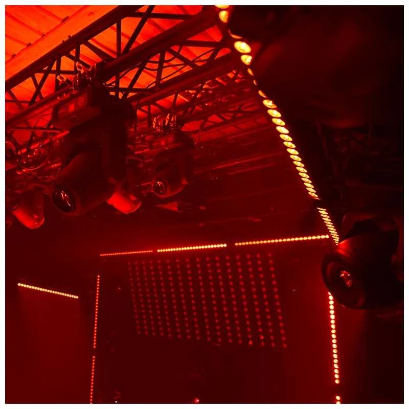 Carruzzo CHROMATEQ CLUB 512 DMX valdiklio sąsaja + nuotolinio valdymo pultas
