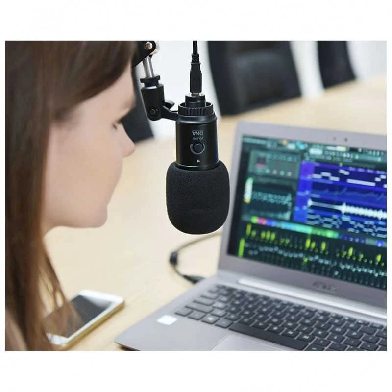Dna Professional USB kondensatorinio mikrofono komplektas DNA CM USB KIT