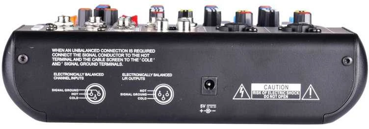 DNR DNA MIX 4 EQ mikser audio USB MP3 Bluetooth analoginis