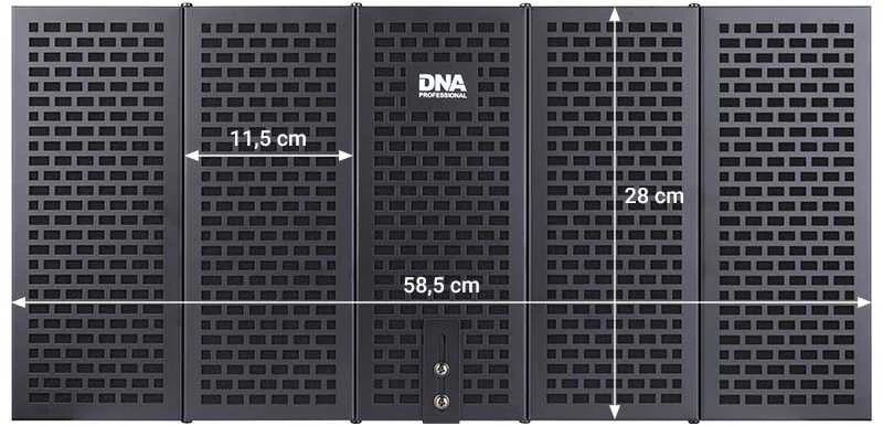 Bitmat DNA NS 3 mikrofono ekrano sugeriamojo difuzoriaus filtras