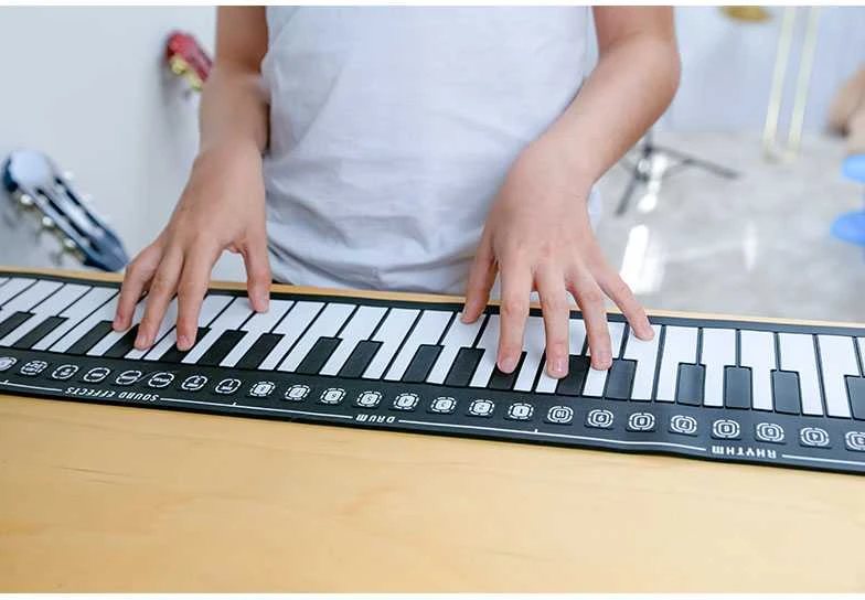 Bitmat Dna Professional Sulankstomas vaikiškas pianinas DNA ROLL 49