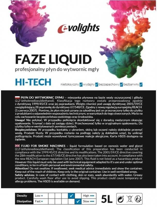 EVOLIGHTS FAZE LIQUID 5L skystas rūko žibintas
