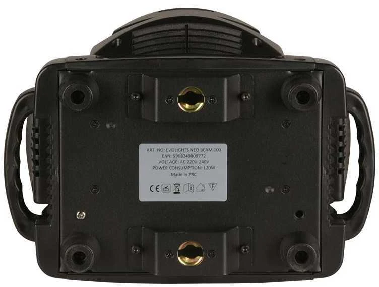 „Carruzzo EVOLIGHTS NEO BEAM“ 100 W LED judanti galva su šviestuvu