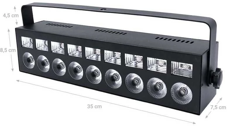 L4M LIGHT4ME BATTEN MIX RGBW+UV sieninė poveržlė LED BAR st