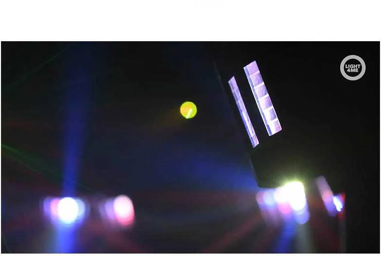 LIGHT4ME Belka LED Par Derby lazerinis - lighting kit