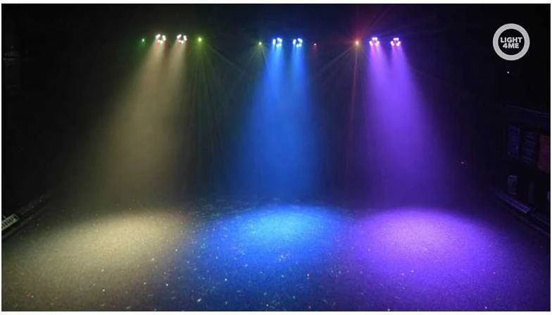 LIGHT4ME LED PAR ir lazerinio apšvietimo komplektas