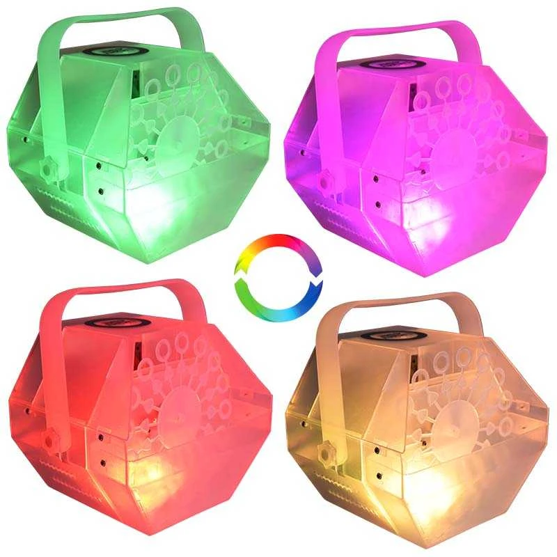 LIGHT4ME BUBBLE LED mažas efektyvus burbulų aparatas