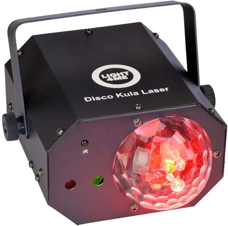 LIGHT4ME DISCO BALL LASER šviesos daugiafunkcinis LED