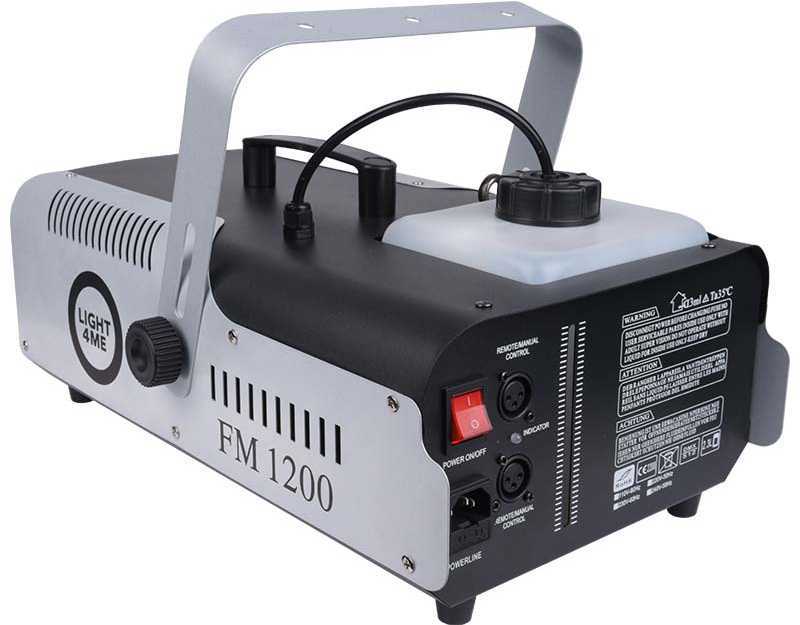 LIGHT4ME FM 1200 dūmų rūko mašina su nuotolinio valdymo pultu