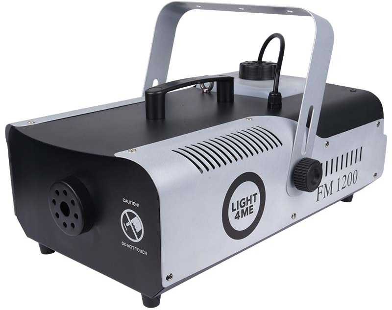 LIGHT4ME FM 1200 dūmų rūko mašina su nuotolinio valdymo pultu