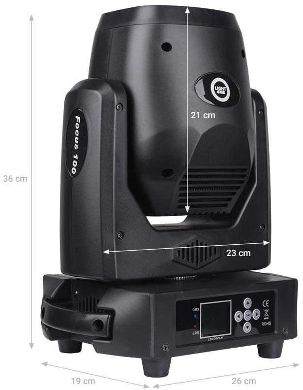 L4M LIGHT4ME Focus 100 Spot Pryzma – LED judanti galvutė