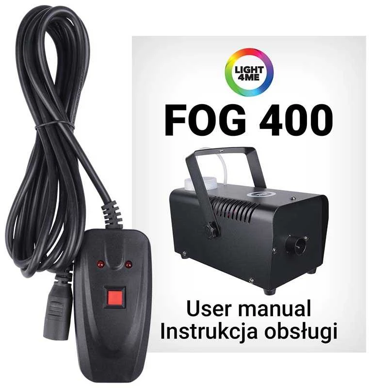 LIGHT4ME FOG 400 dūmų mašinos efekto generatorius