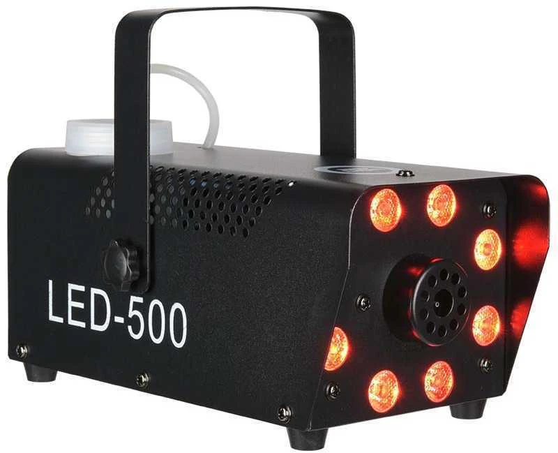 LIGHT4ME FOG 500 LED dūmų rūko mašina su nuotolinio valdymo pulteliu