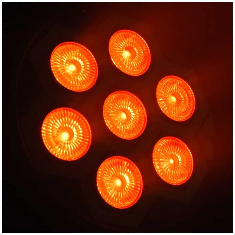 L4M LIGHT4ME FRAME PAR 7&215;12 LED RGBW prožektorius su efektais