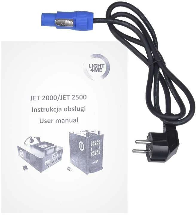 L4M LIGHT4ME JET 2500 vertikalus LED dūmų generatorius S
