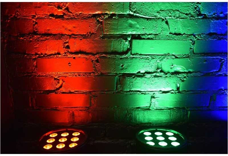 L4M LIGHT4ME LED PAR 9X10W MKII RGBW IR nuotolinio valdymo pultas