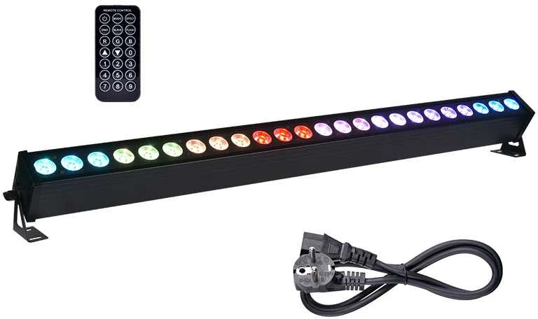 LIGHT4ME PIXEL BAR 24x3W MKIII IR LED juostos nuotolinio valdymo pultas