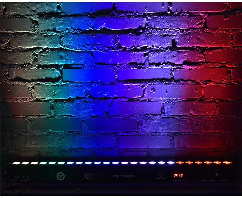 LIGHT4ME PIXEL BAR 24x3W MKIII IR LED juostos nuotolinio valdymo pultas