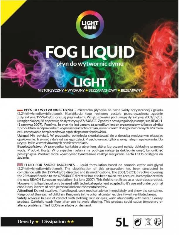 LIGHT4ME - fumigacinio skysčio lemputė, 5l
