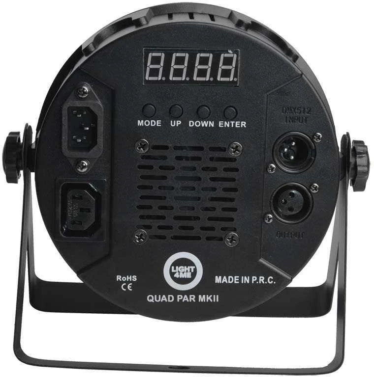 L4M LIGHT4ME QUAD PAR 8x10W MKII RGBW LED slim flat