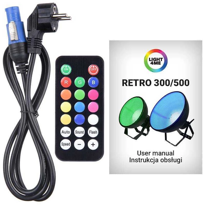 L4M LIGHT4ME RETRO 300 RGBA stage spotlight dekora