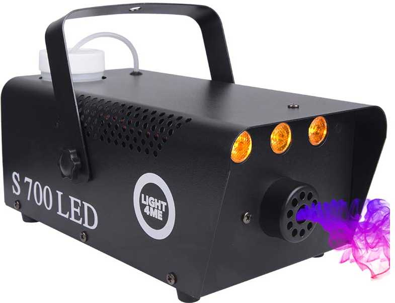 LIGHT4ME S 700W LED dūmų rūko mašinos efekto generatoriaus nuotolinio valdymo pultas