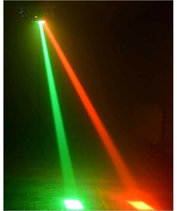 LIGHT4ME Spider MKII Turbo - 8x3W RGBW LED efektas