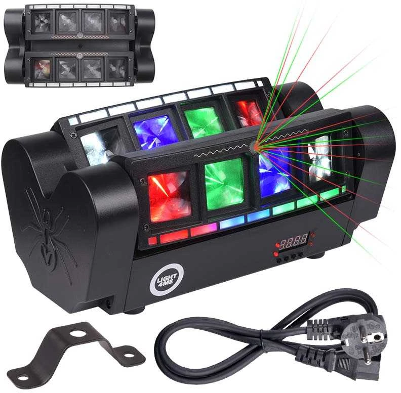 L4M LIGHT4ME SPIDER STROBO LASER effect LED multi-effect