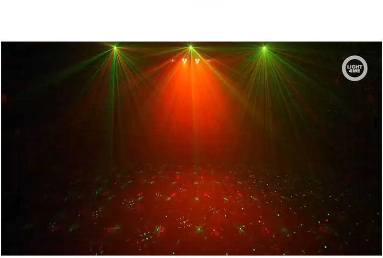 LIGHT4ME Belka LED Par Derby lazerinis - lighting kit