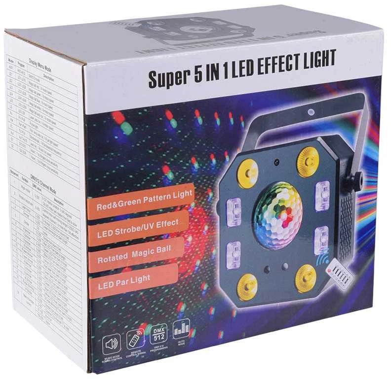 L4M disko efekto LIGHT4ME TURBO FLOWER LED PAR UV