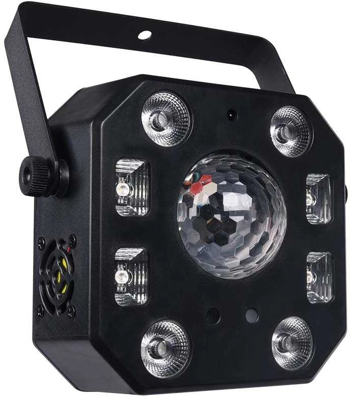 L4M disko efekto LIGHT4ME TURBO FLOWER LED PAR UV