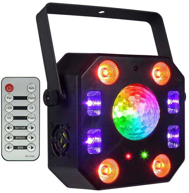 L4M disko efekto LIGHT4ME TURBO FLOWER LED PAR UV