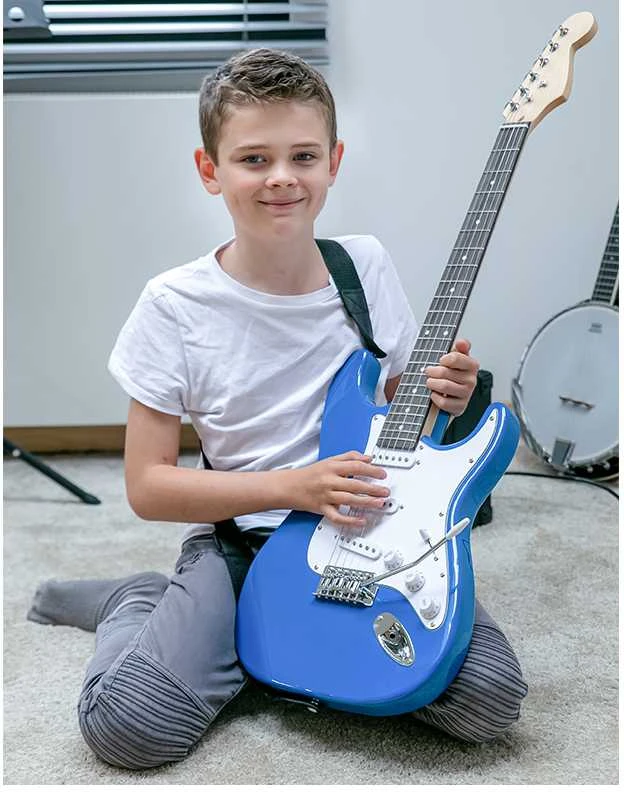 NN EG SET BK komplektas gitarowy gitara elektrinė st