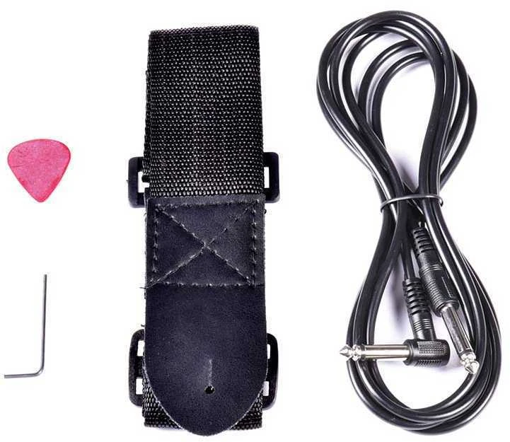 NN EG SET BLU komplektas gitarowy gitara elektrinė s